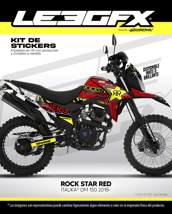 ROCKSTAR - ITALIKA DM 150 - Imagen 4