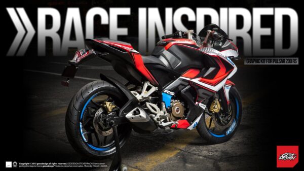 SBK TYPE - BAJAJ PULSAR RS 200 - Imagen 5