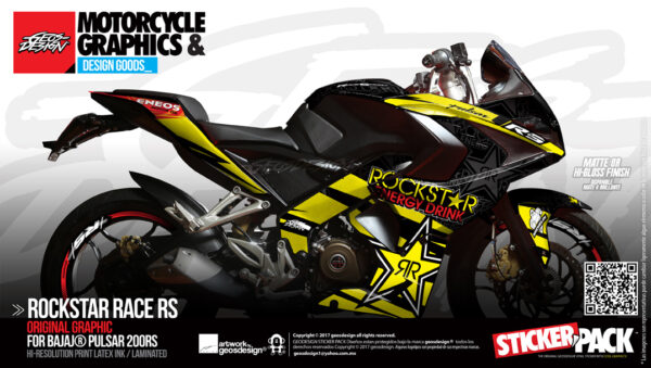 ROCKSTAR RACE - BAJAJ PULSAR RS 200