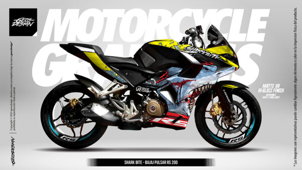 SHARK BITE - BAJAJ PULSAR RS 200