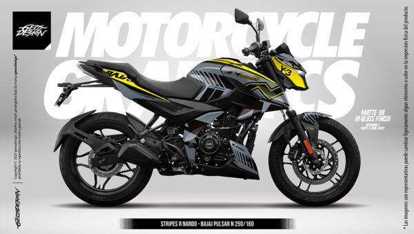 STRIPES R - BAJAJ PULSAR N250 / N160 - Imagen 8