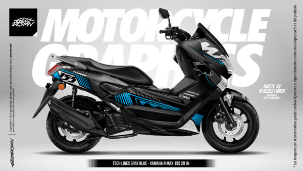 TECH LINES - YAMAHA NMAX 155 16-21 - Imagen 4