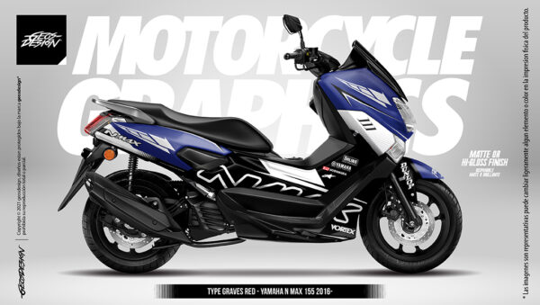 TYPE GRAVES - YAMAHA NMAX 155 16-21 - Imagen 4