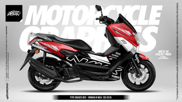 TYPE GRAVES - YAMAHA NMAX 155 16-21
