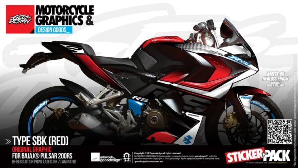 SBK TYPE - BAJAJ PULSAR RS 200 - Imagen 10