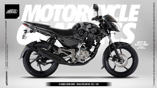 X GAMES - BAJAJ PULSAR NS 125/135 - Imagen 4