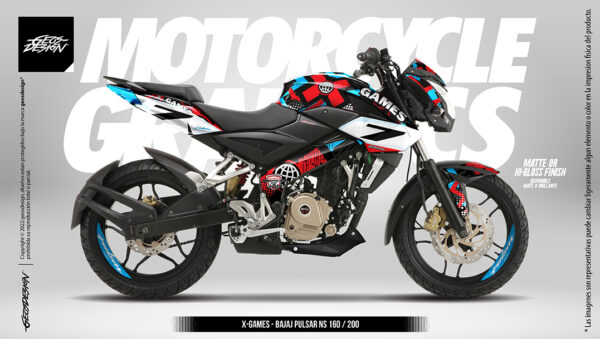 X GAMES - BAJAJ PULSAR NS 160/200