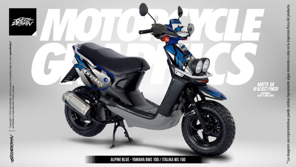 ALPINE  - YAMAHA BWS-ZUMA 100 / ITALIKA WS 150 - Imagen 4