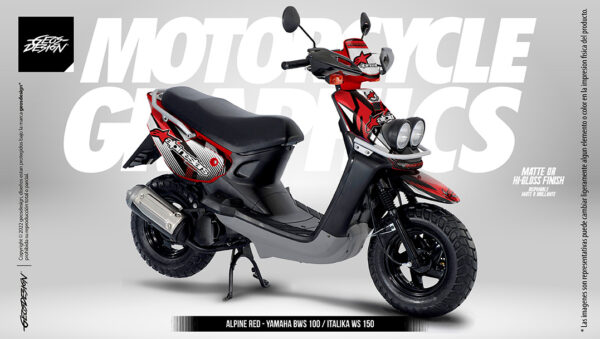 ALPINE  - YAMAHA BWS-ZUMA 100 / ITALIKA WS 150