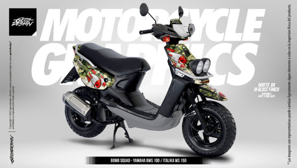 BOMB SQUAD - YAMAHA BWS-ZUMA 100 / ITALIKA WS 150