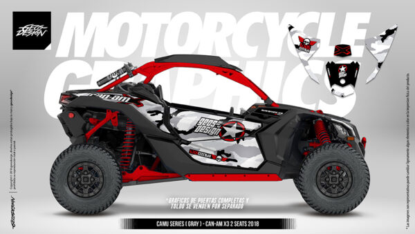 CAMU SERIES - CAN AM X3 ( 2 plazas )