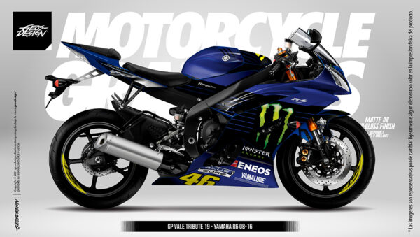 GP VALE TRIBUTE - YAMAHA R6 08-16