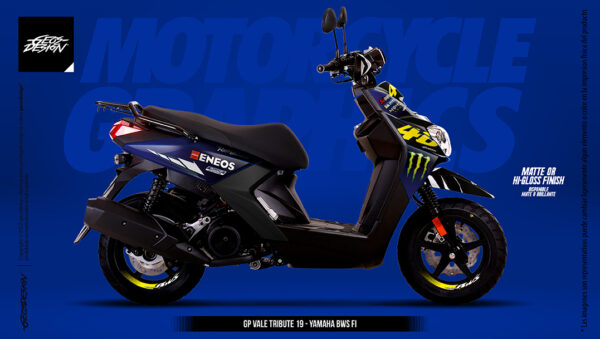 GP VALE TRIBUTE 19  - YAMAHA BWS Fi