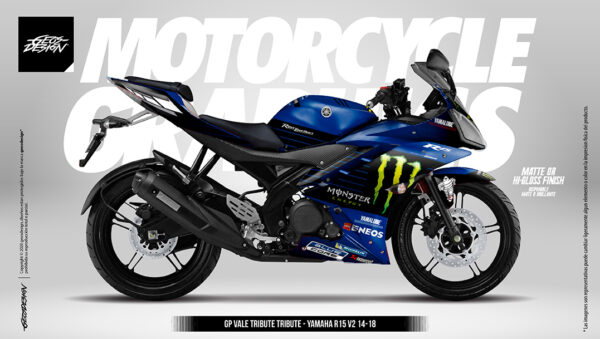 GP VALE TRIBUTE 19 - YAMAHA R15 V2 14-18 - Imagen 4