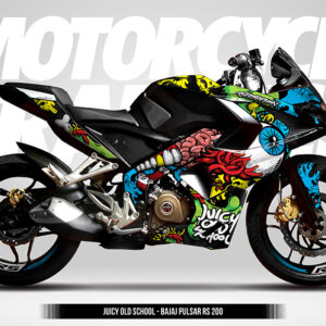 JUICY OLD SCHOOL - BAJAJ PULSAR RS 200