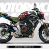 JUICY OLD SCHOOL - YAMAHA FZ-MT 07 13-17