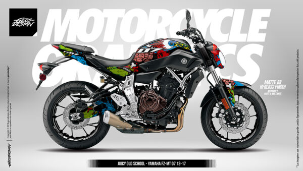 JUICY OLD SCHOOL - YAMAHA FZ-MT 07 13-17