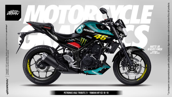 PETRONAS VALE TRIBUTE 21 - YAMAHA MT 03 16-19