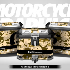 PXL CAMO - MALETAS BMW ALUMINIO