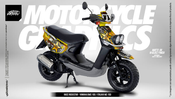 RACE ROCKSTAR - YAMAHA BWS-ZUMA 100 / ITALIKA WS 150