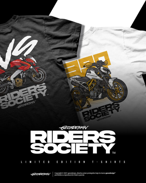 T-SHIRT PULSAR NS RIDERS SOCIETY - Imagen 3