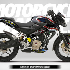 SHARK ATTACK - BAJAJ PULSAR NS 160/200