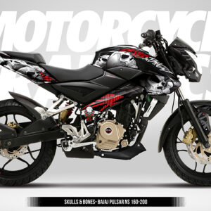 SKULLS AND BONES - BAJAJ PULSAR NS 160/200