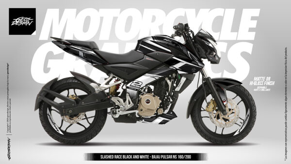 SLASHED RACE - BAJAJ PULSAR NS 160/200 - Imagen 5