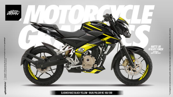 SLASHED RACE - BAJAJ PULSAR NS 160/200 - Imagen 6