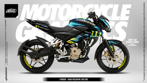 V RIDERS - BAJAJ PULSAR NS 160/200