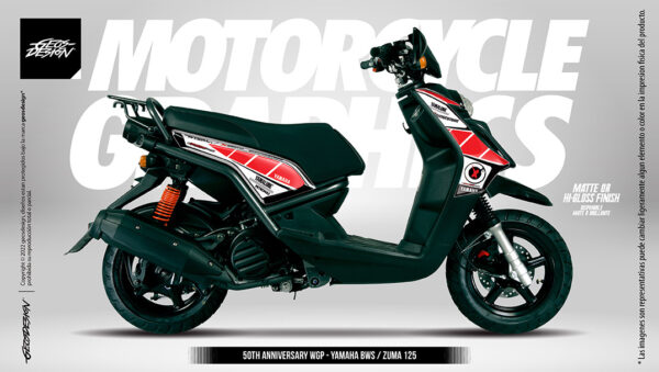 50th ANNIVERSARY WGP - YAMAHA BWS-ZUMA 125