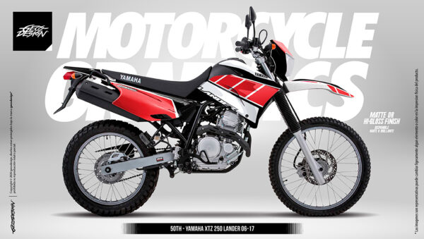 50th ANNIVERSARY WGP - YAMAHA XTZ 250 LANDER 06-17