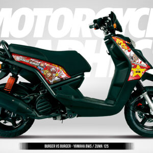 BURGER VS BURGER - YAMAHA BWS-ZUMA 125