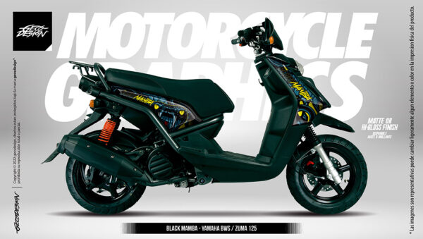 BLACK MAMBA - YAMAHA BWS-ZUMA 125