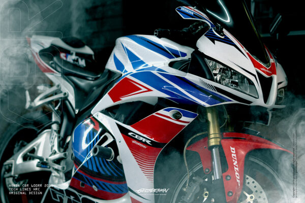 SLASHED LINES - HONDA CBR 600 RR 09-12 - Imagen 4