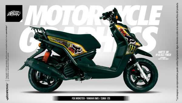FOX MONSTER - YAMAHA BWS-ZUMA 125