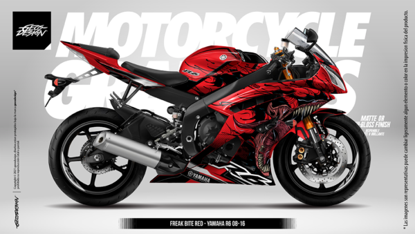 FREAK BITE ( Venom ) - YAMAHA R6 08-16 - Imagen 6