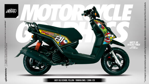 JUICY OLD SCHOOL - YAMAHA BWS-ZUMA 125 - Imagen 6