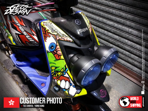 JUICY OLD SCHOOL - YAMAHA BWS-ZUMA 125 - Imagen 8