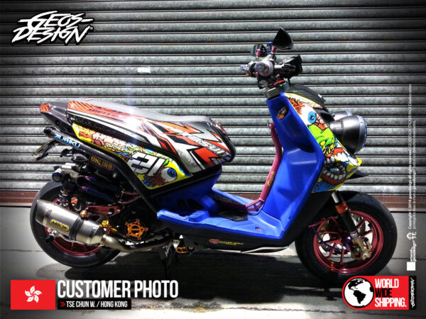 JUICY OLD SCHOOL - YAMAHA BWS-ZUMA 125 - Imagen 7