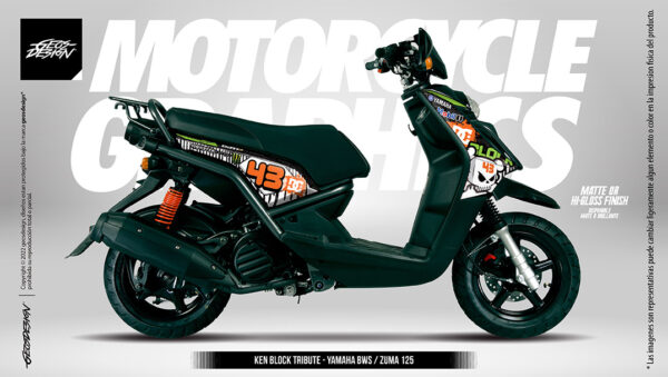 KEN BLOCK TRIBUTE - YAMAHA BWS-ZUMA 125