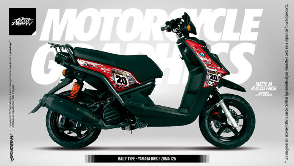RALLY TYPE - YAMAHA BWS-ZUMA 125