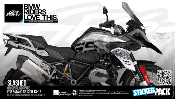 SLASHED - BMW R 1200 GS 13-16