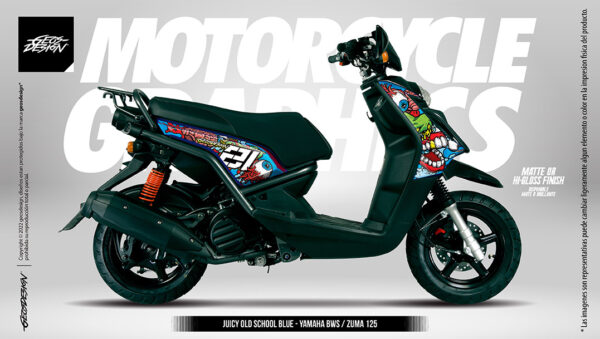 JUICY OLD SCHOOL - YAMAHA BWS-ZUMA 125 - Imagen 4