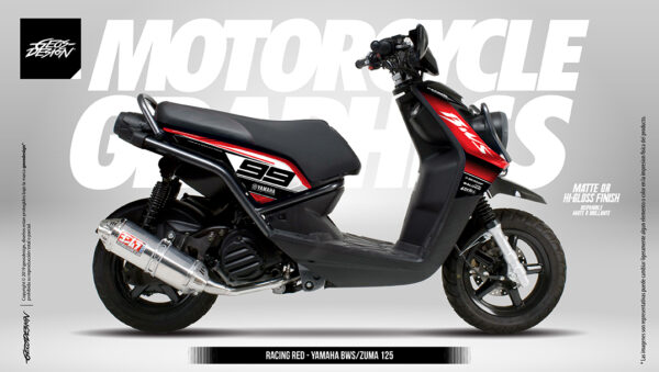 RACING RED - YAMAHA BWS-ZUMA 125