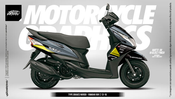 TYPE GRAVES - YAMAHA RAY Z 13-16 - Imagen 4