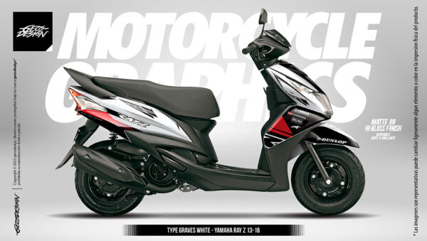 TYPE GRAVES - YAMAHA RAY Z 13-16 - Imagen 5