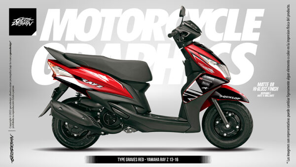 TYPE GRAVES - YAMAHA RAY Z 13-16