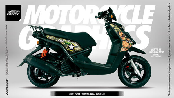 ARMY FORCE - YAMAHA BWS-ZUMA 125