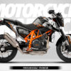 POWER CAMO AND SKULLS - KTM DUKE 690 12-19